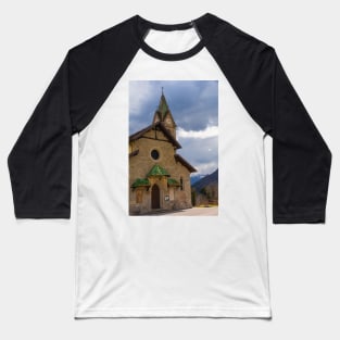 Church in Mione, North East Italy Baseball T-Shirt